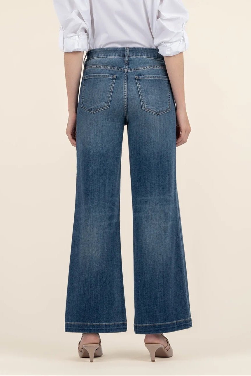 KUT From The Kloth Meg High Rise Wide Leg Jean - The Nines