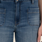 KUT From The Kloth Meg High Rise Wide Leg Jean - The Nines