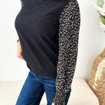 Printed Sleeve Top - The Nines