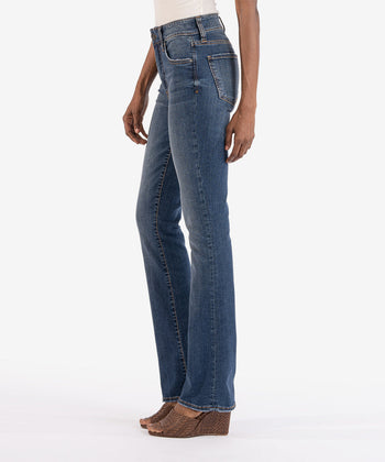 KUT Natalie High Rise Fab Ab Allied Wash Bootcut Jeans