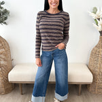Striped Long Sleeve Top - 2 colors! - The Nines