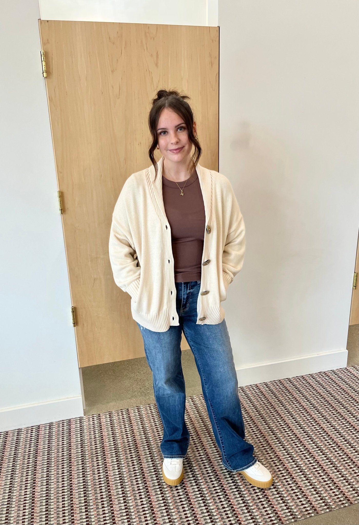 Camp Toggle Button Cardigan - The Nines
