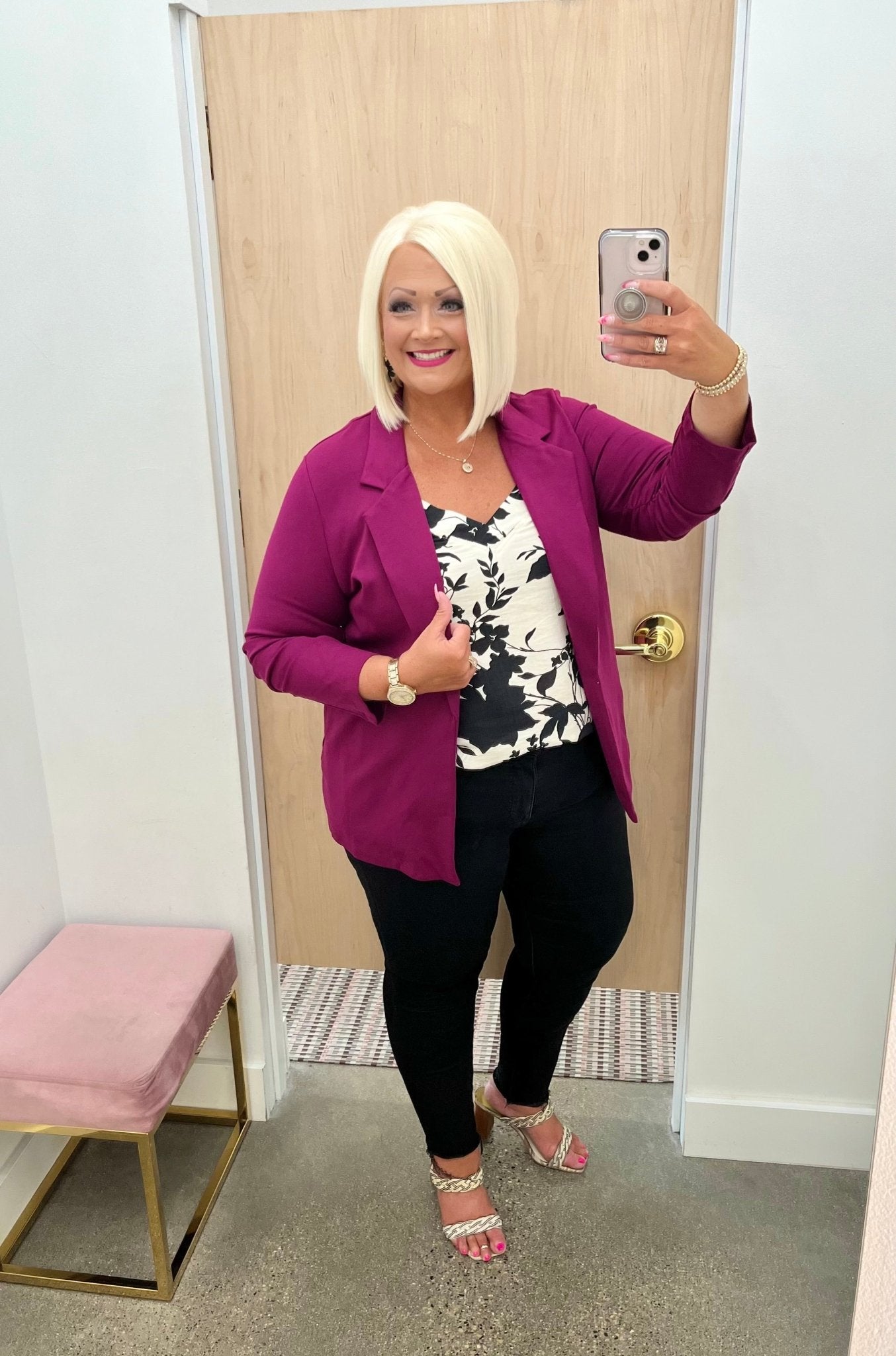 Sloane Stretch Blazer - 8 Colors! - The Nines