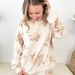 Floral Toile Crew Neck - The Nines