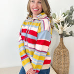 Multi Stripe Sweater Hoodie - The Nines