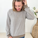 Striped Crew Sweater - 3 colors! - The Nines