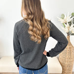 Striped Crew Sweater - 3 colors! - The Nines