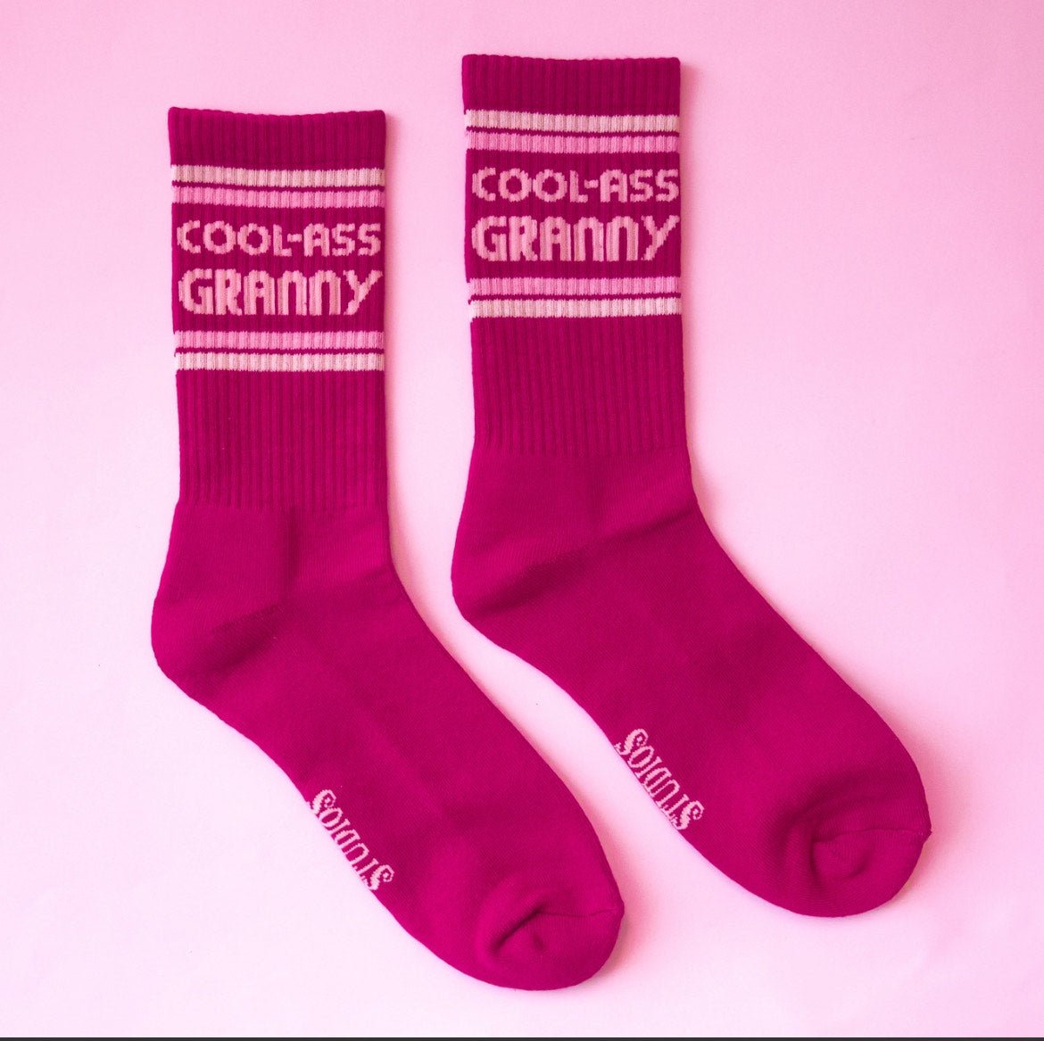 Cool Ass Granny Ribbed Socks - The Nines