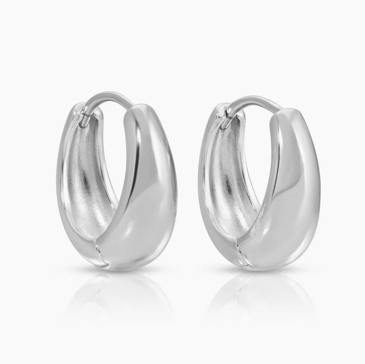 Splendid Iris Huggie Earrings - 2 colors! - The Nines