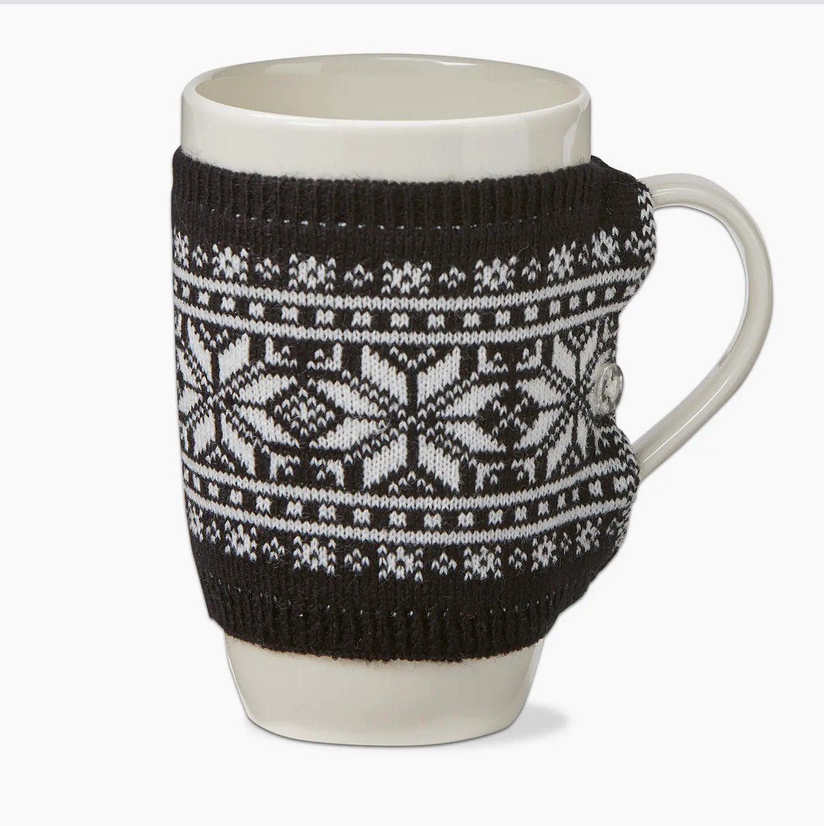Black Snowflake Mug - The Nines