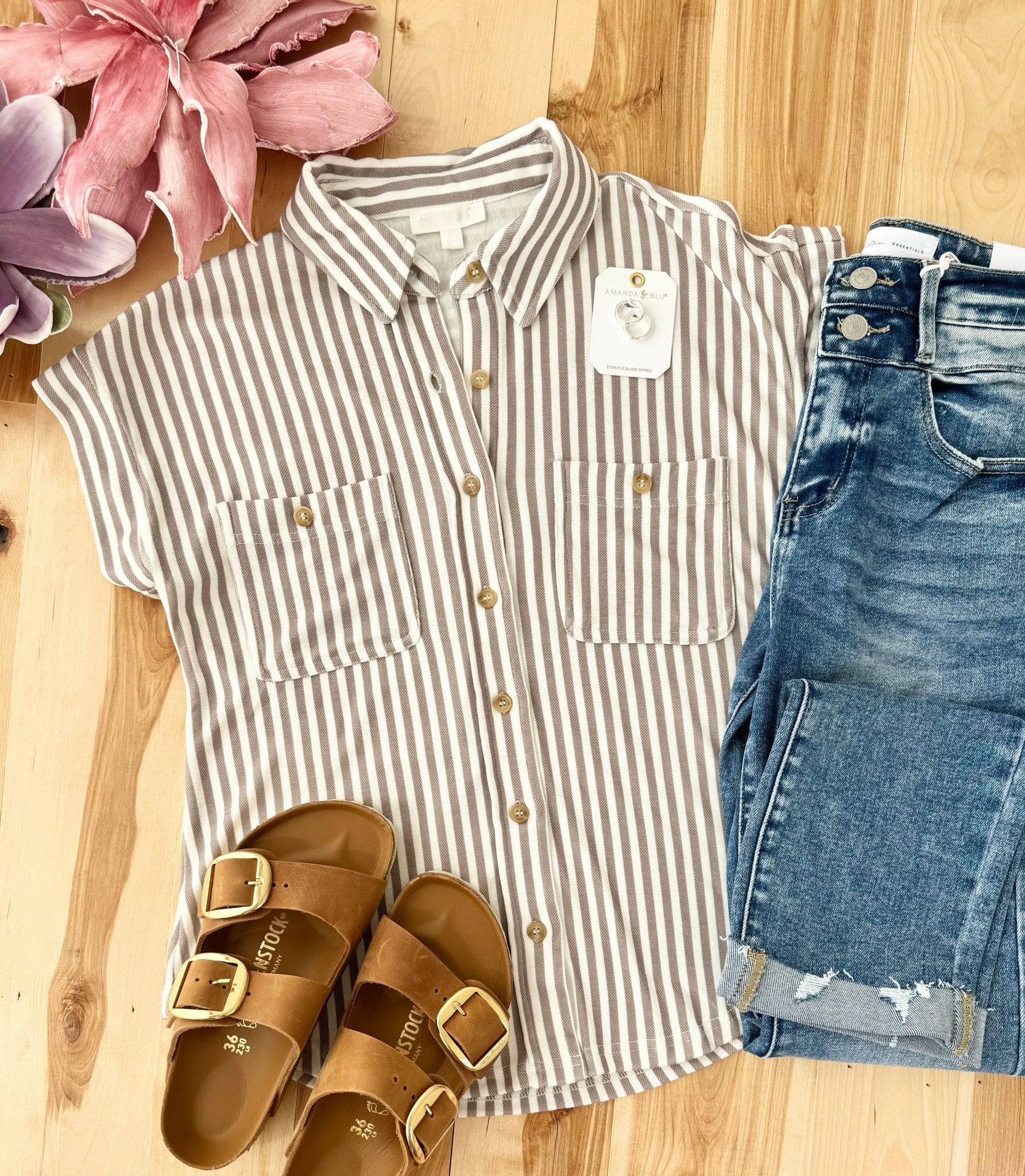 Soft Comfort Stretch Button Down - The Nines