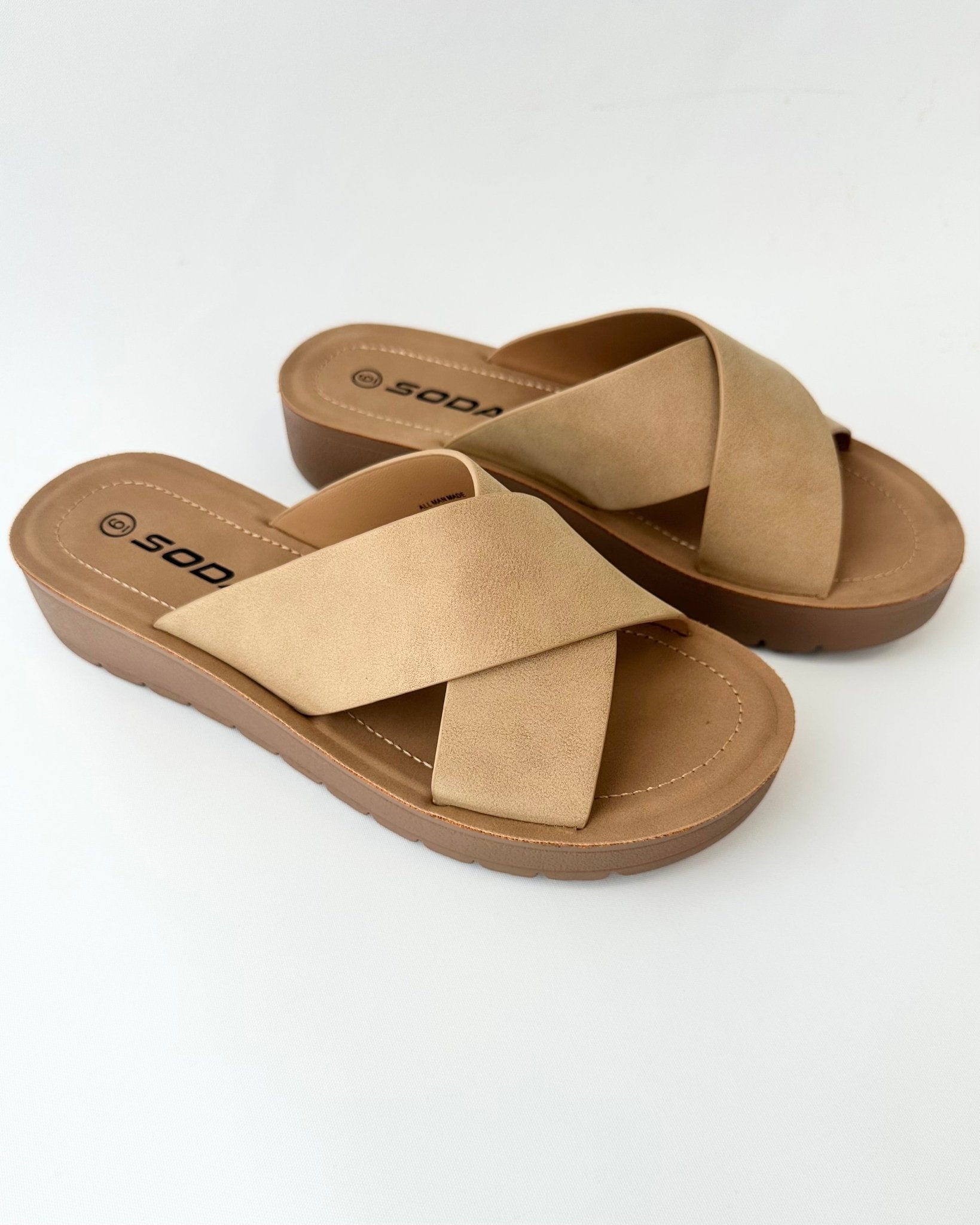 Ludo Sandal - Camel - The Nines