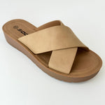 Ludo Sandal - Camel - The Nines