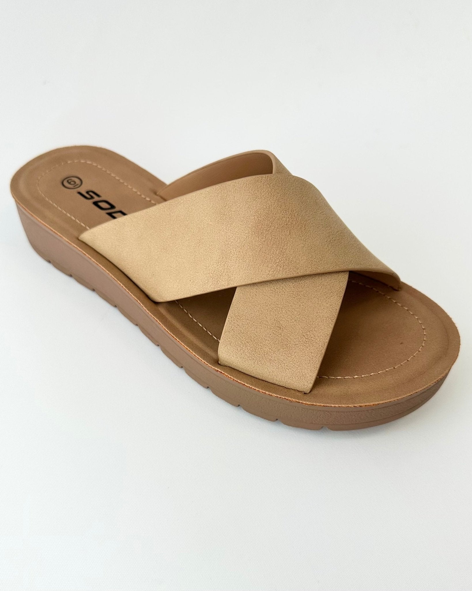 Ludo Sandal - Camel - The Nines