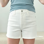 Judy Blue White Shorts - The Nines