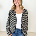 Button Down Striped Cardigan - 3 Colors! - The Nines