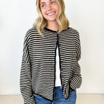 Button Down Striped Cardigan - 3 Colors! - The Nines