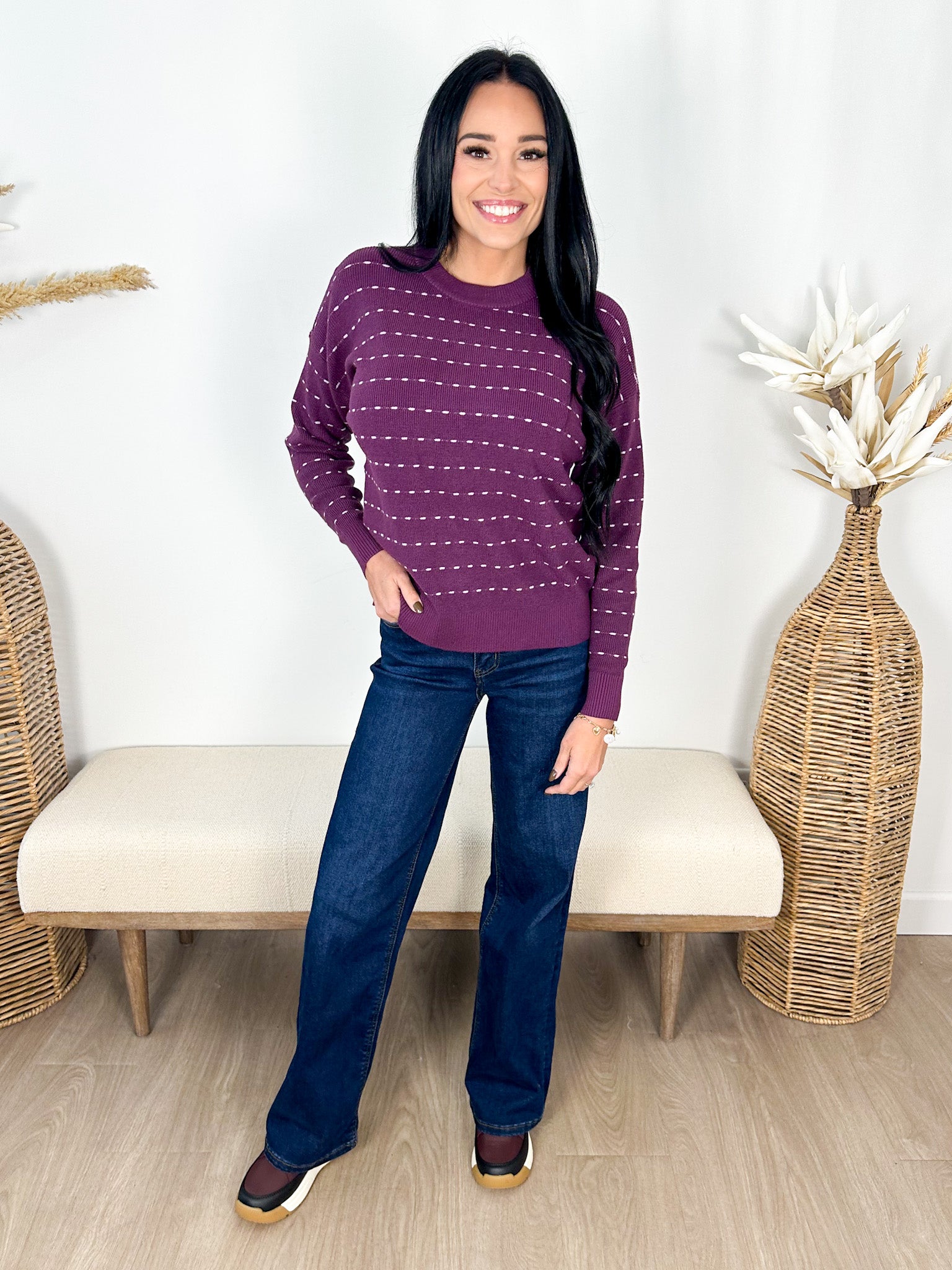Everyday Ease Sweater - 3 colors! - The Nines