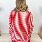 Button Henley Striped Sweater - 2 colors! - The Nines
