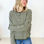 Button Down Striped Cardigan - 3 Colors! - The Nines