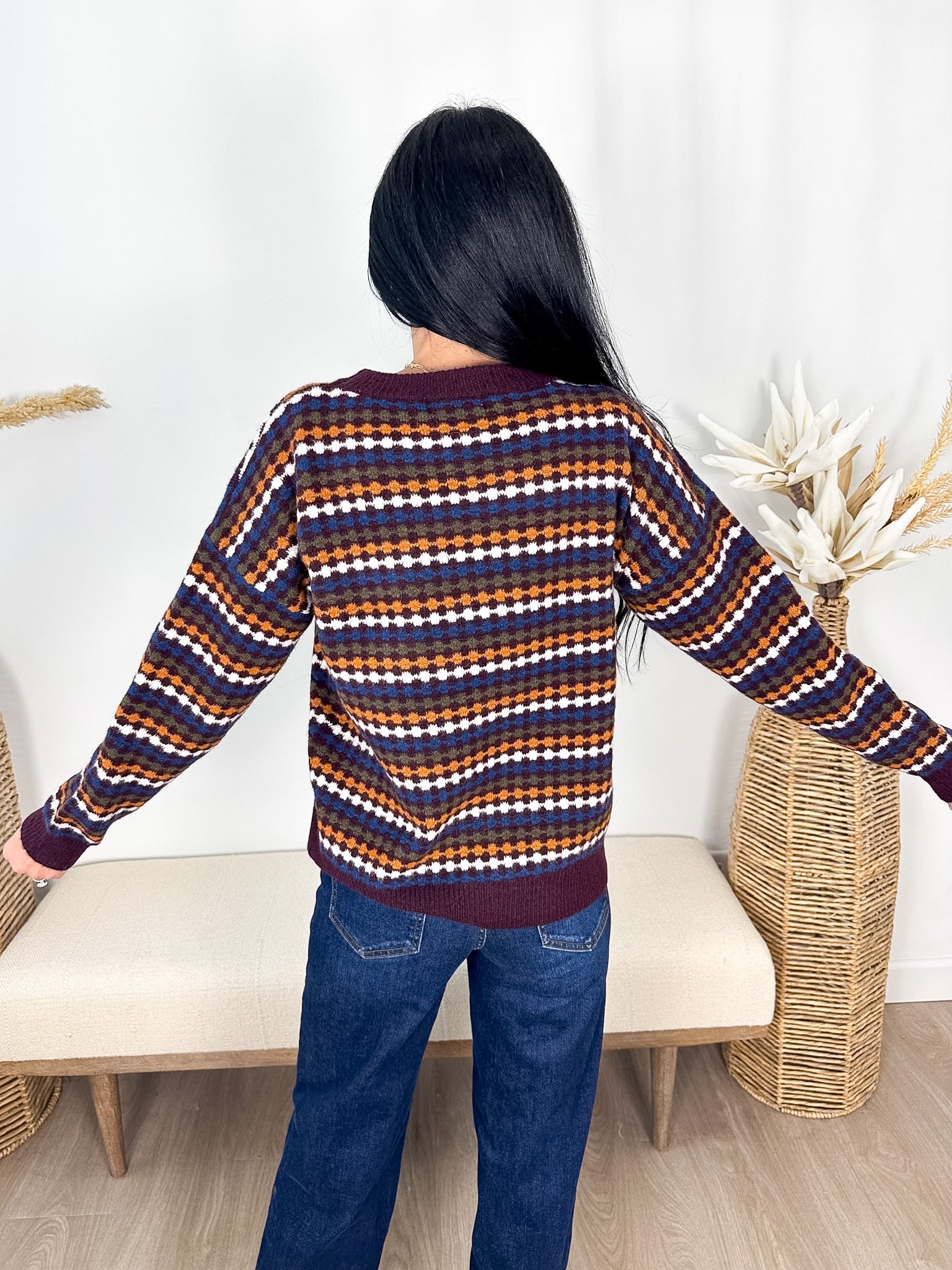 Fall in Line Sweater - The Nines