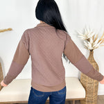 Quilted Comfort Quarter Zip - 3 colors! - The Nines
