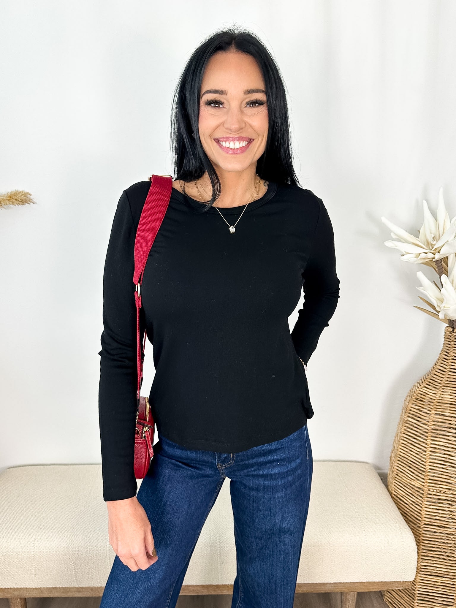 Go-To Long Sleeve Top - 2 colors! - The Nines