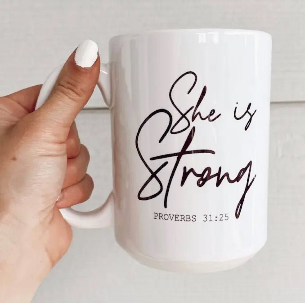 She is Strong Coffee Mug - The Nines