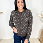 Cocoa & Cream Cardigan - The Nines