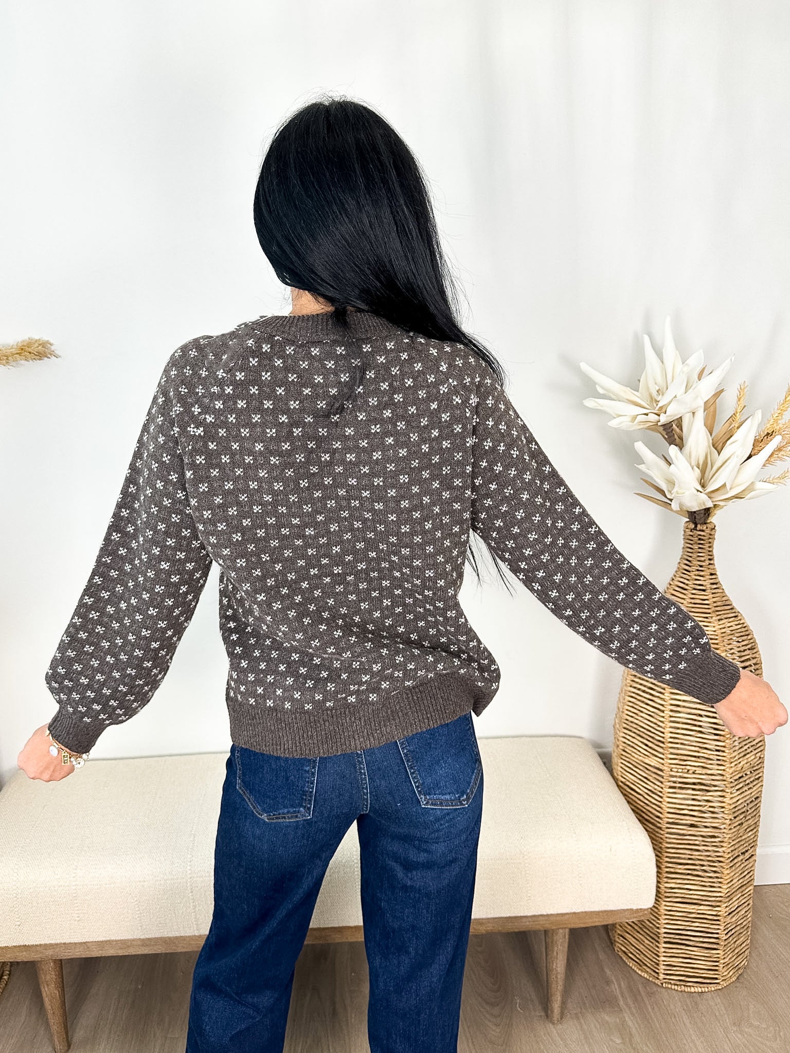 Cocoa & Cream Cardigan - The Nines