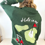 Vintage Golf Cardigan Sweater - 2 colors! - The Nines