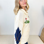 Vintage Golf Cardigan Sweater - 2 colors! - The Nines