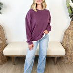 Always on Crew Layered Pullover - 4 Colors! - The Nines