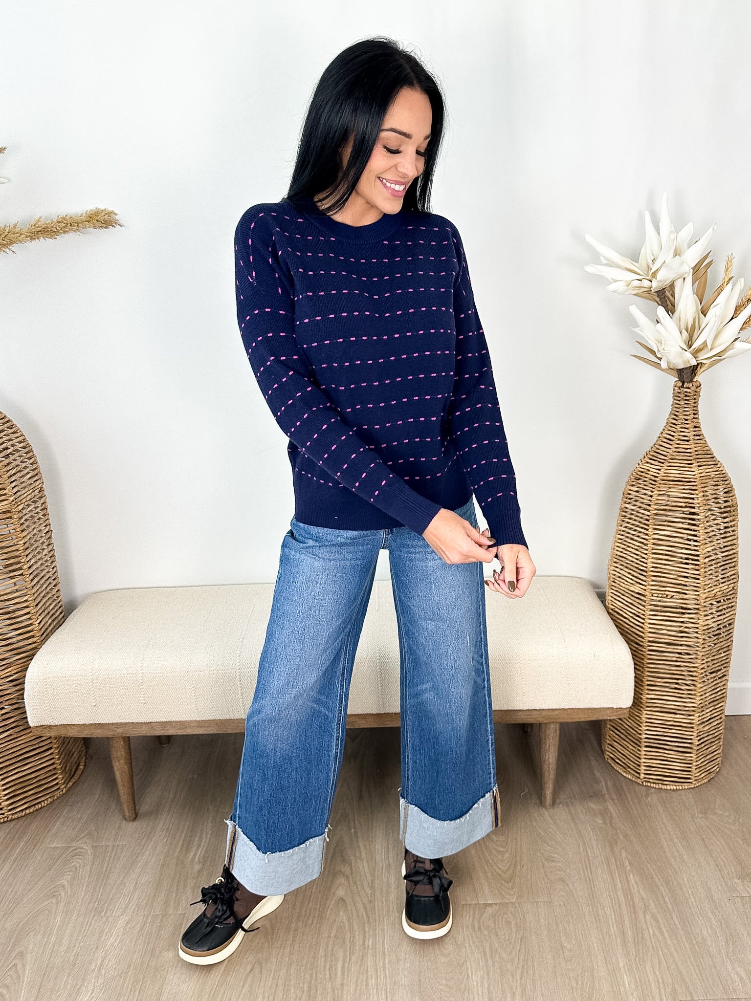 Everyday Ease Sweater - 3 colors! - The Nines