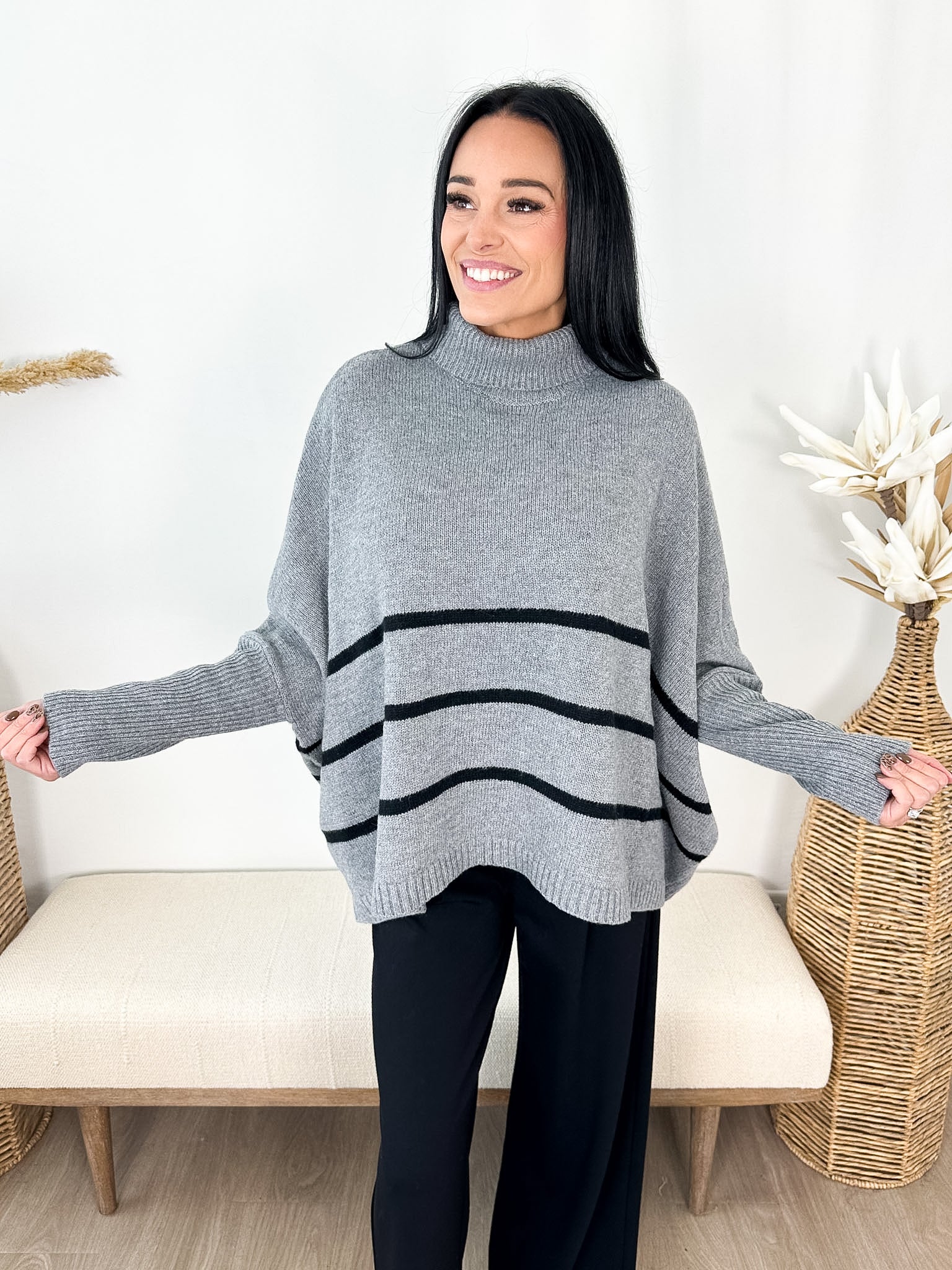 Cozy By Nature Turtleneck - 2 colors! - The Nines