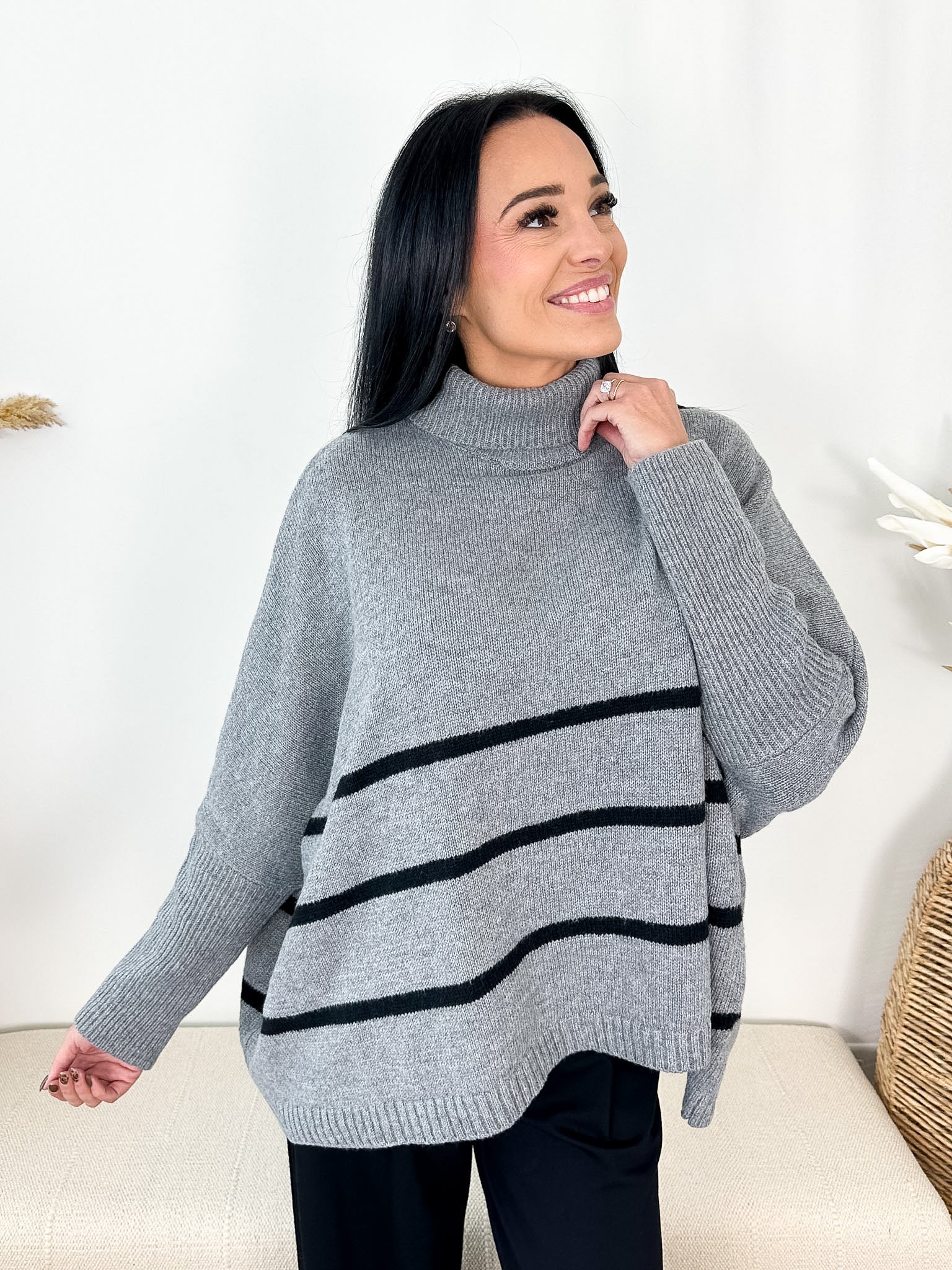 Cozy By Nature Turtleneck - 2 colors! - The Nines
