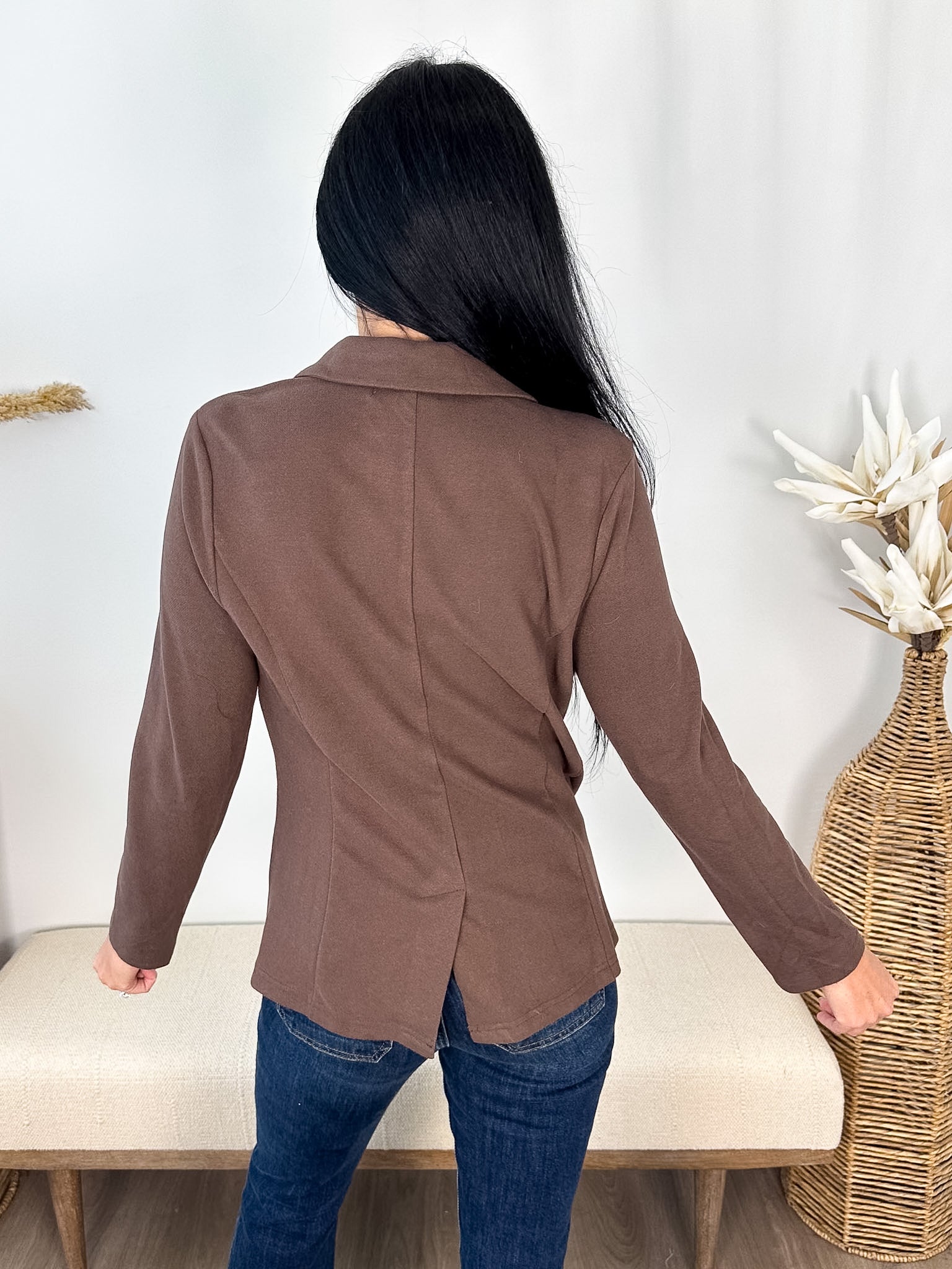 The Kelsey Knit Blazer - The Nines