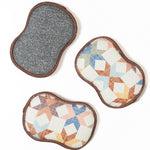 Reusable Sponges Star Quilt Print - The Nines