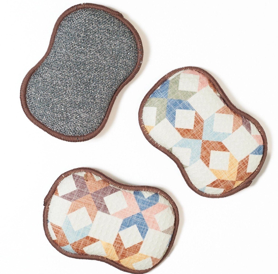 Reusable Sponges Star Quilt Print - The Nines