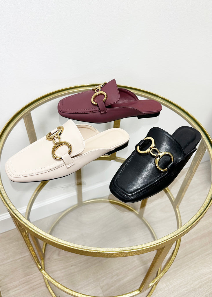 Andromeda Loafer Mules - 3 Colors!