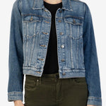 KUT Julia Crop Denim Capitalized Wash Jacket - FINAL SALE! - The Nines