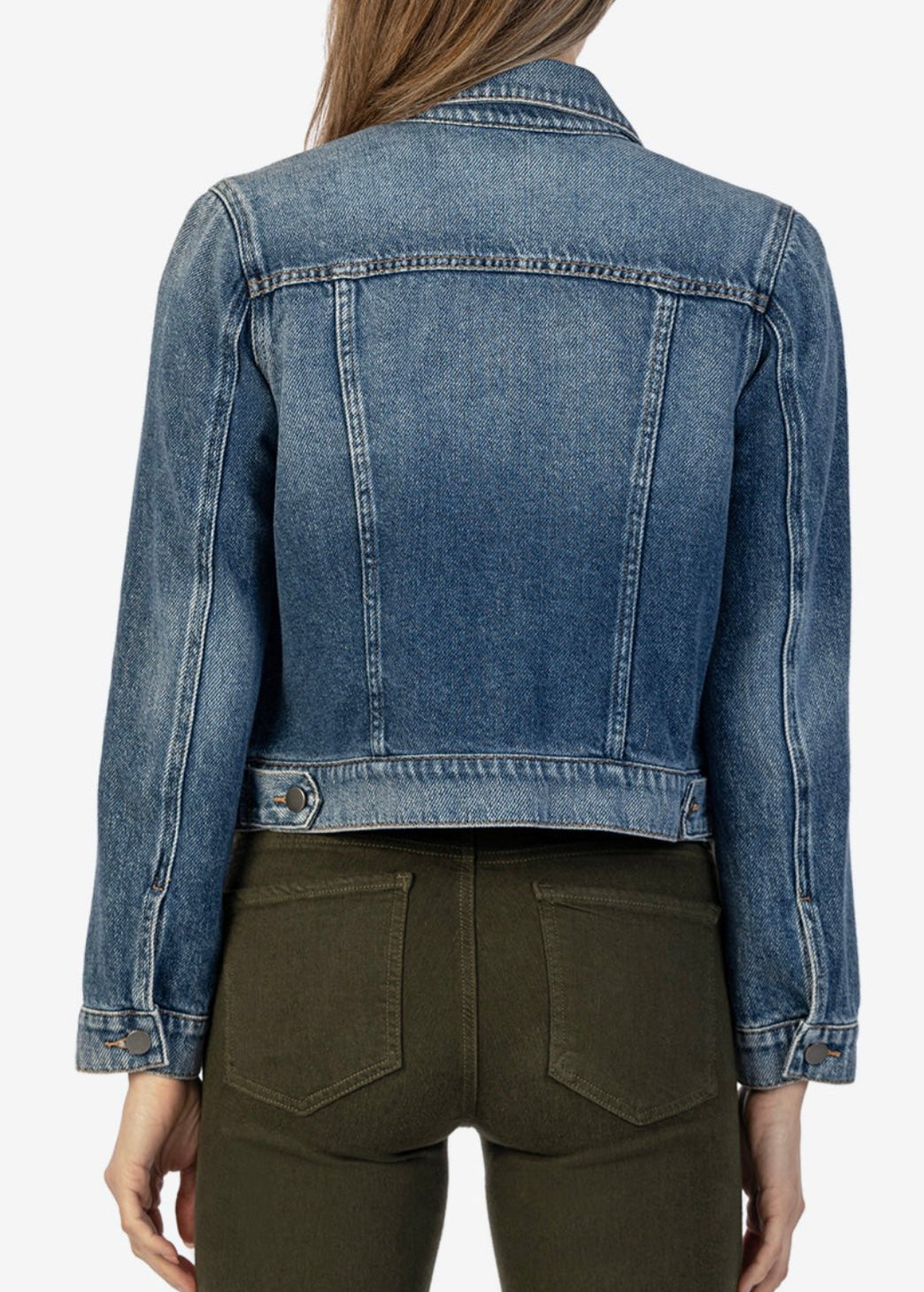 KUT Julia Crop Denim Capitalized Wash Jacket - FINAL SALE! - The Nines