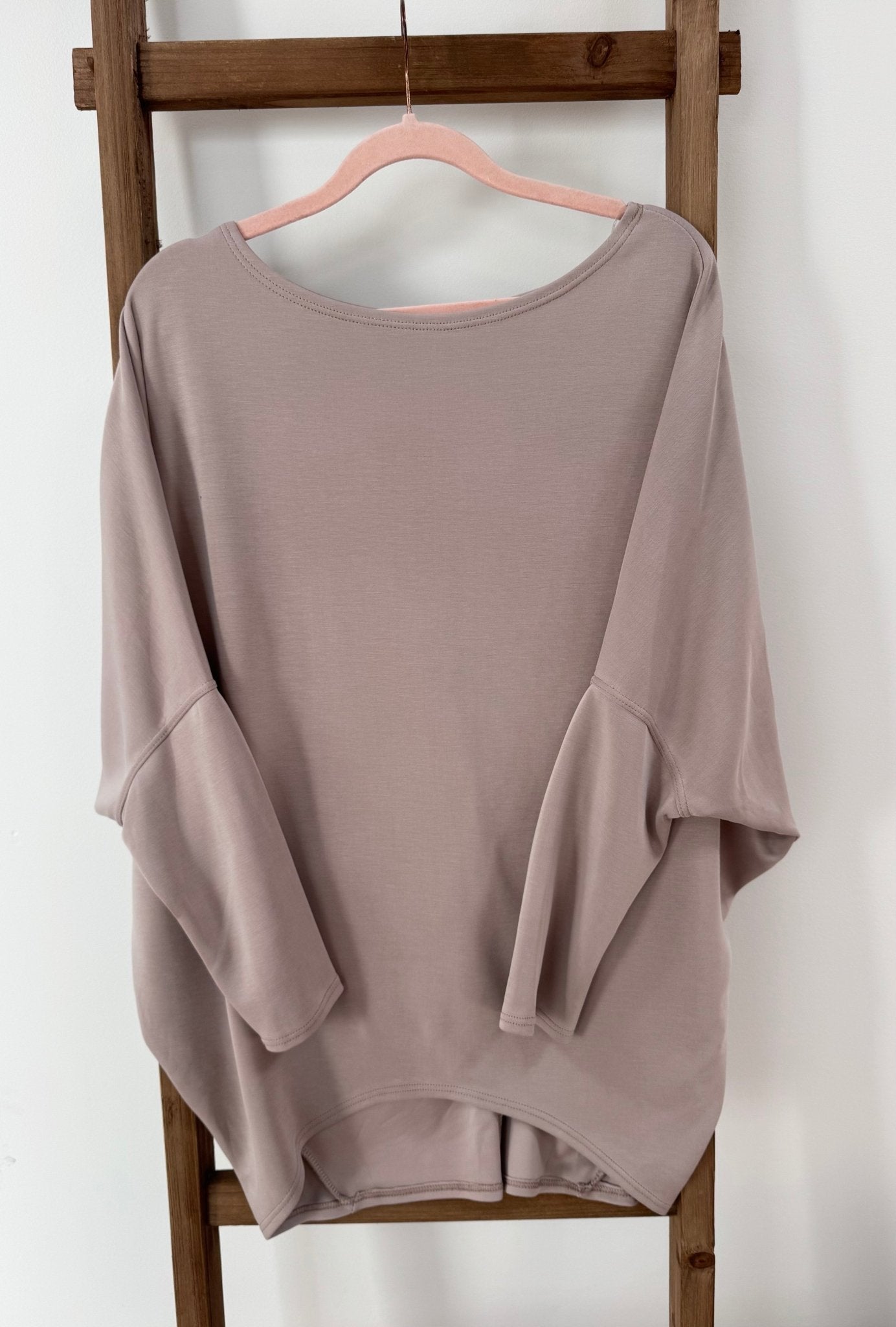 Scuba Long Sleeve Dolman Tops - 7 Colors! - The Nines