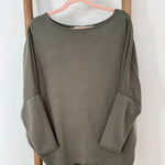 Scuba Long Sleeve Dolman Tops - 7 Colors! - The Nines