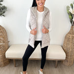 Oversized Quilted Vest - The Nines