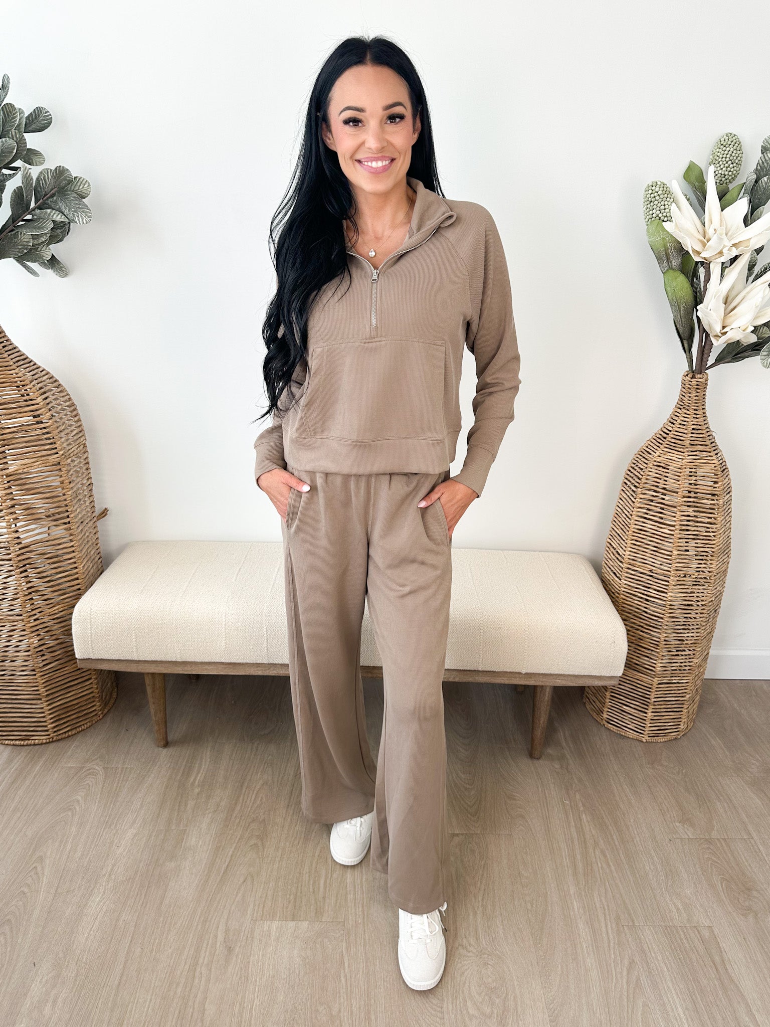 Luxe Ribbed Pants - 2 colors! - The Nines