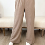 Luxe Ribbed Pants - 2 colors! - The Nines