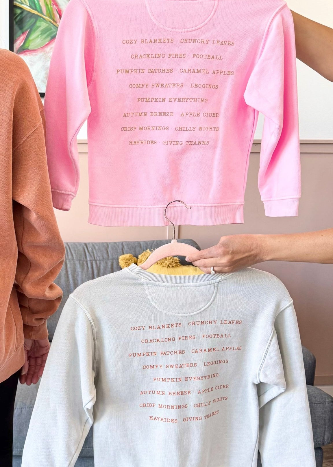Kids Pines & Notes Sweatshirt - 2 colors! - The Nines