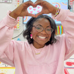 Pink Teach Sweatshirt - The Nines