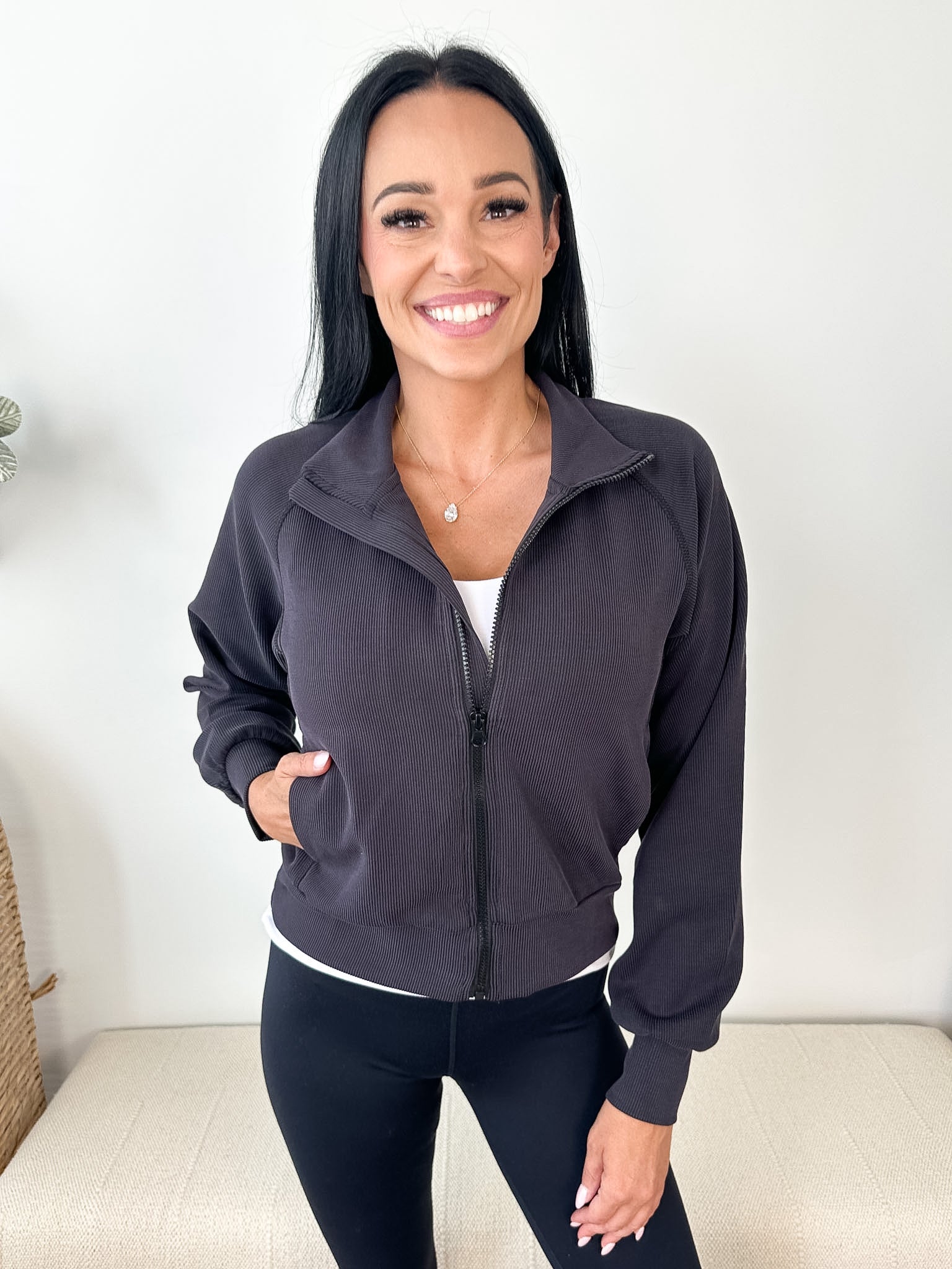 Luxe Ribbed Jacket
